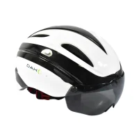 dahon-helm-sepeda-windshield---hitam/putih