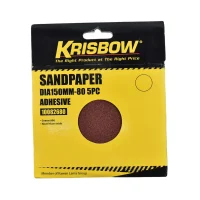 krisbow-set-5-pcs-amplas-diameter-150-mm-80-grit-dengan-perekat