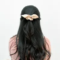 ataru-ikat-rambut-scrunchy-bow---sand