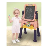 kiddy-star-papan-tulis-easel-2-in-1---pink