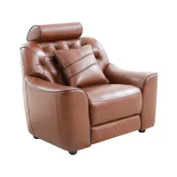 cheers-malaga-sofa-kulit-1-seater---cokelat