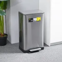 eko-30-ltr-tempat-sampah-ecube-rectangle---silver