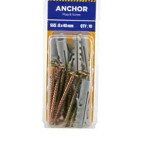 krisbow-set-10-pcs-sekrup-&-plug-8x40-mm