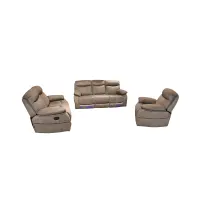 cheers-mackenna-set-sofa-recliner-fabric---cokelat-tua