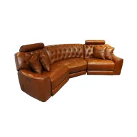 cheers-malaga-sofa-recliner-kulit-3-seater---cokelat