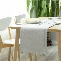 informa-set-5-pcs-table-runner-&-tatakan-piring-eyelet---sand