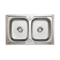 linea-valencia-wastafel-tempat-cuci-piring-2-bowl---silver