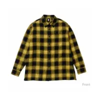 bts-ukuran-xl-flannel-shirt---cokelat