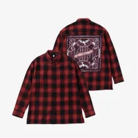 bts-ukuran-xl-flannel-shirt---merah