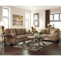 ashley-larkinhurst-set-sofa-kulit---cokelat-earth