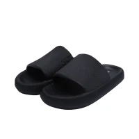 ataru-ukuran-37/38-sandal-karet-thick-slides---hitam