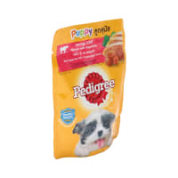 pedigree-80-gr-makanan-anjing-basah-pouch-puppy-beef,-egg,-&-veggie