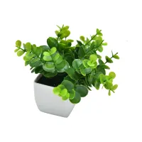 ataru-ukuran-m-tanaman-artifisial-pot-peperomia-square---putih