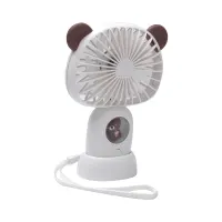 ataru-kipas-angin-portable-rechargeable-bear---putih/cokelat