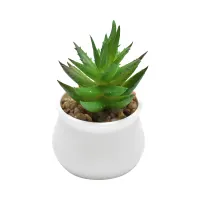 ataru-tanaman-artifisial-aloevera-dengan-pot-round---putih