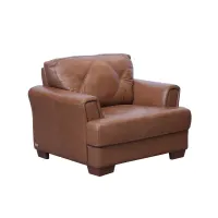 m-&-d-neo-charlotte-sofa-kulit-1-seater---cokelat