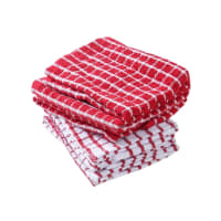 informa-set-6-pcs-kain-lap-dapur-check-pattern---merah