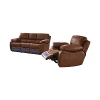 cheers-maclaine-set-sofa-recliner-fabric---cokelat