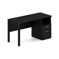 sieben-i-i-140-cm-neo-meja-kantor---hitam