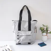 ataru-tote-bag-canvas-dengan-laci-depan---abu-abu