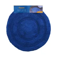 forhom-60-cm-keset-kamar-mandi-katun-round---biru-tua