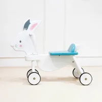 little-giggles-ride-on-bunny---putih/biru