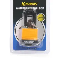 krisbow-30-mm-gembok-tahan-air---kuning