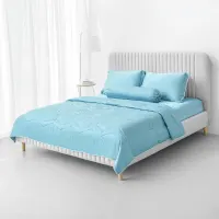 fiore-240x210-cm-bed-cover-tencel---biru-teal