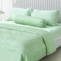 fiore-240x210-cm-bed-cover-tencel---hijau