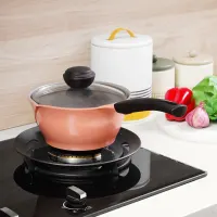 cheftopf-18-cm-panci-saucepan-dengan-tutup-kaca---peach