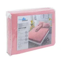 sleeplite-180x200-cm-set-5-pcs-seprai-king-polyester---pink