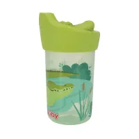 nuby-botol-minum-bayi-3d-character-spout-alligator-nb251