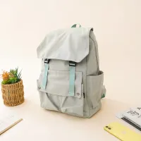 ataru-tas-ransel-dengan-clip-nylon---abu-abu