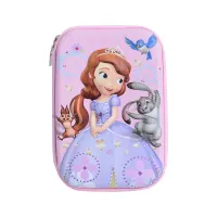 disney-ukuran-l-tempat-pensil-3d-hardcase-sophia---pink