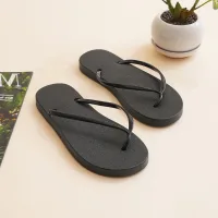 ataru-ukuran-36-sandal-jepit-wanita-flip-flop-slim-simple---hitam