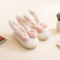 ataru-ukuran-40/41-sandal-rumah-bunny-ribbon---putih