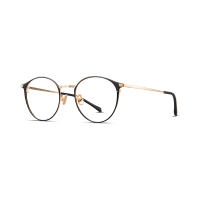 parim-eyewear-kacamata-titanium-round---hitam/gold