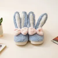 ataru-ukuran-38/39-sandal-rumah-bunny-ribbon---biru