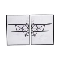 selma-45x60-cm-set-2-pcs-hiasan-dinding-printed-plane