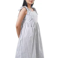 pendopo-dress-wanita-dengan-motif-garis-0223---abu-abu