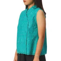 pendopo-blus-wanita-cheongsam-0123---biru-tosca