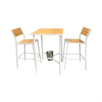 soleil-set-kursi-&-meja-bar-motif-kayu---kuning/putih