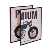 selma-45x60-cm-set-2-pcs-hiasan-dinding-motorbike-printed