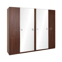 informa-olin-iii-lemari-pakaian-6-pintu---cokelat-walnut