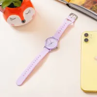 ataru-simple-jam-tangan-silicone-strap---ungu