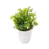 arthome-bunga-artifisial-grass-star-potted---putih
