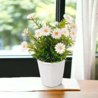 arthome-bunga-artifisial-grass-daisy-potted---putih