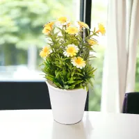 arthome-bunga-artifisial-grass-daisy-potted---kuning