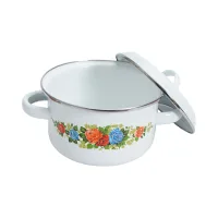 kichero-16-cm-panci-saucepan-enamel-rose