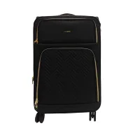 luggo-28-inci-letizia-koper-polyester-tsa-lock-expandable---hitam